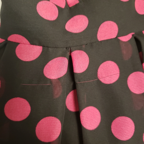 Pink Polka Dot Topshop Dress - Picture 3 of 4